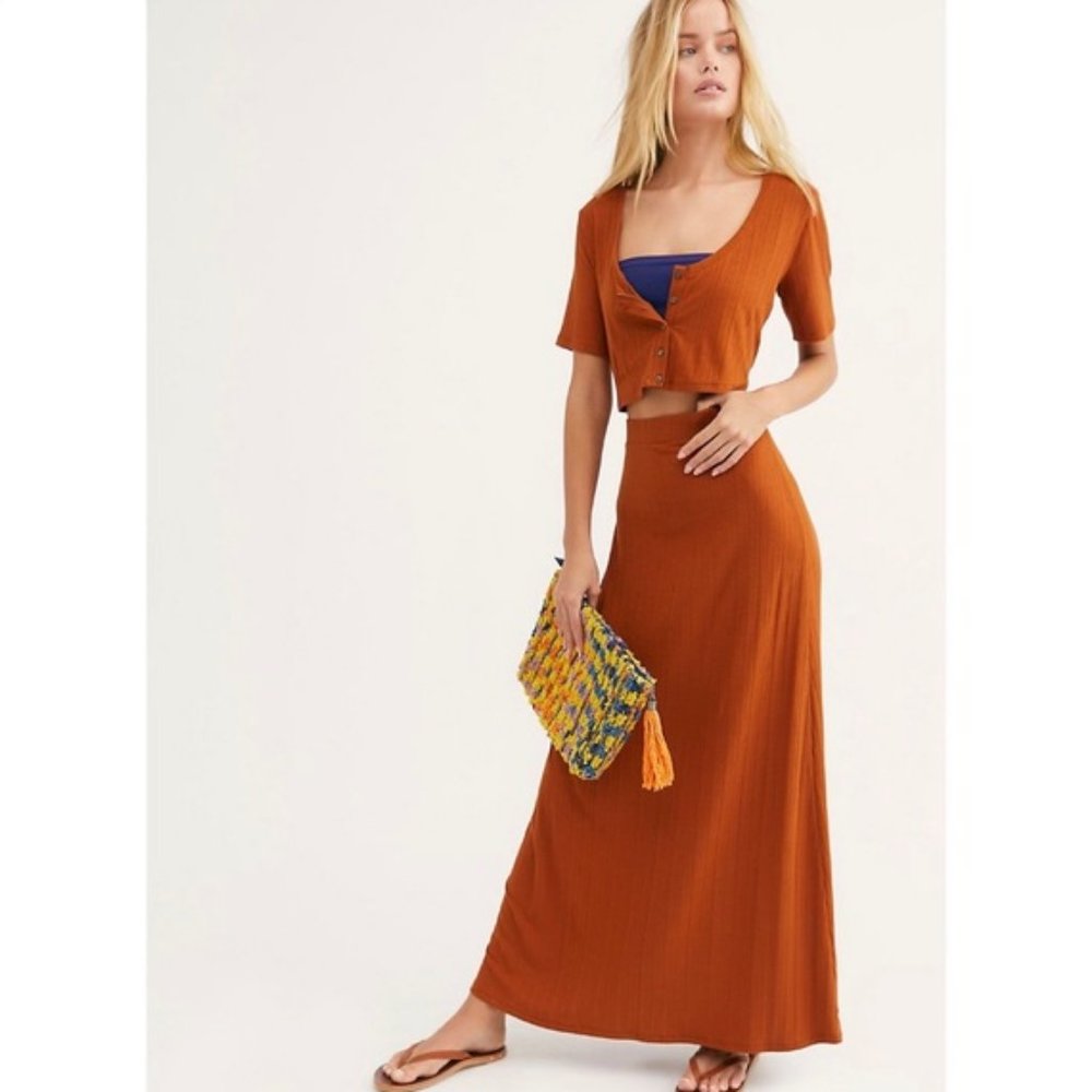 NWT Free People FP Beach M Set Skirt & Top